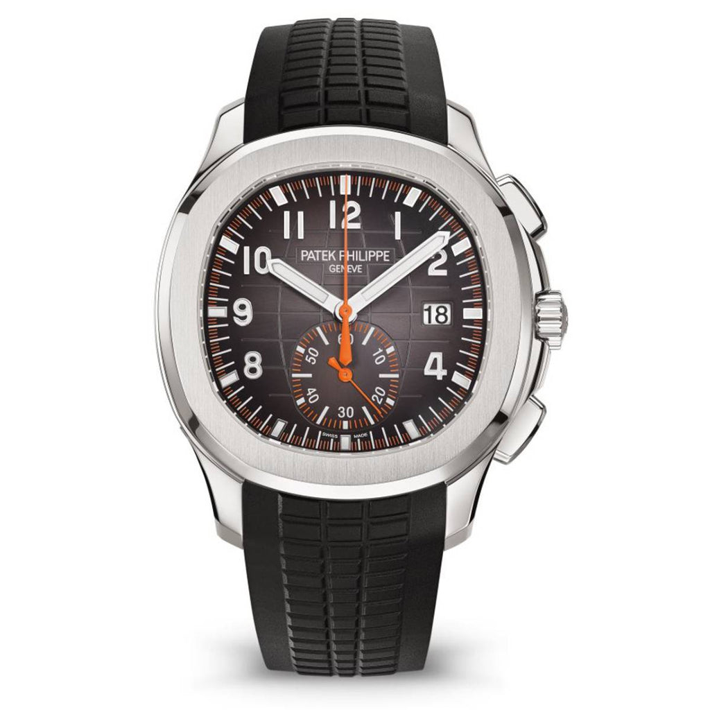 Patek Philippe Aquanaut Steel 5968A-001 with Black Embossed dial Watch