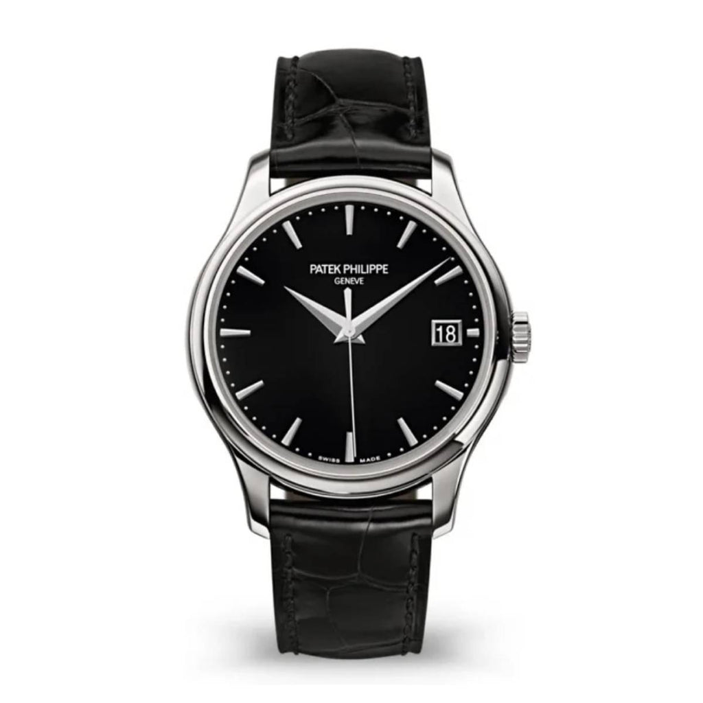 Patek Philippe Calatrava 18k White Gold 5227G-010 with Black Lacquered dial Watch