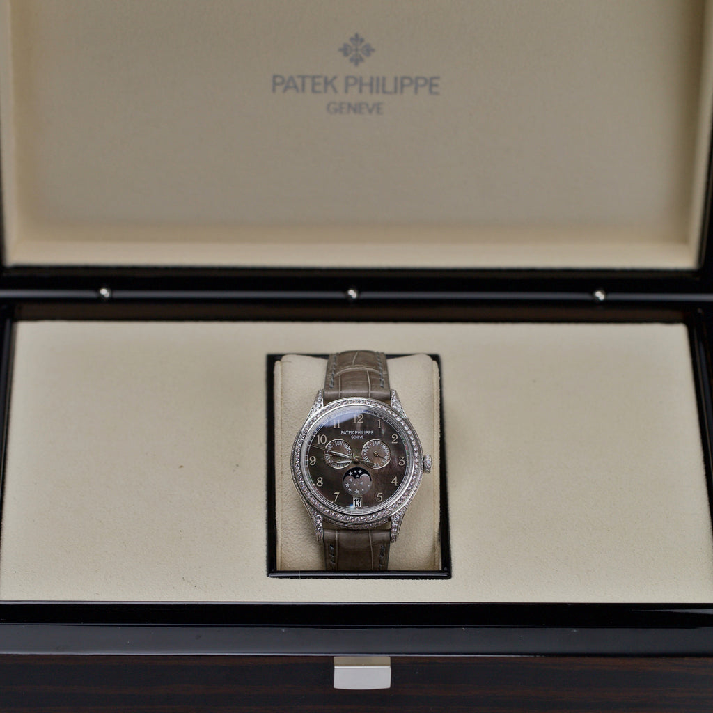 Patek Philippe Complications Annual Calendar Ladies 18k White Gold Watch 4948G-001