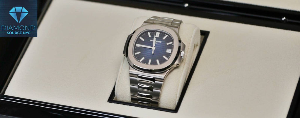 Patek Philippe nautilus blue dial