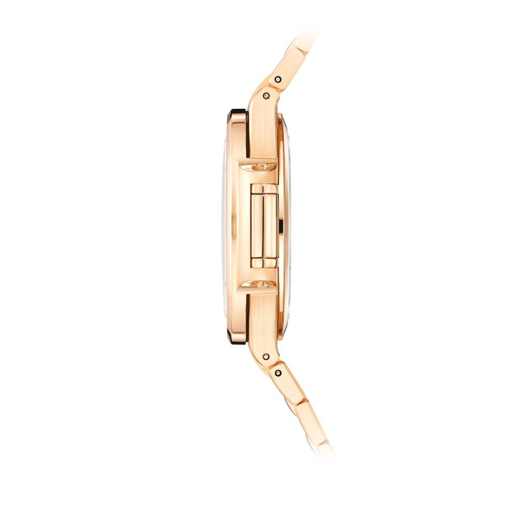 Patek Philippe Nautilus Ladies 35.2mm Women's Watch - Ref: 7118-1R-001 - White Opaline Dial, 18K Rose Gold Bracelet