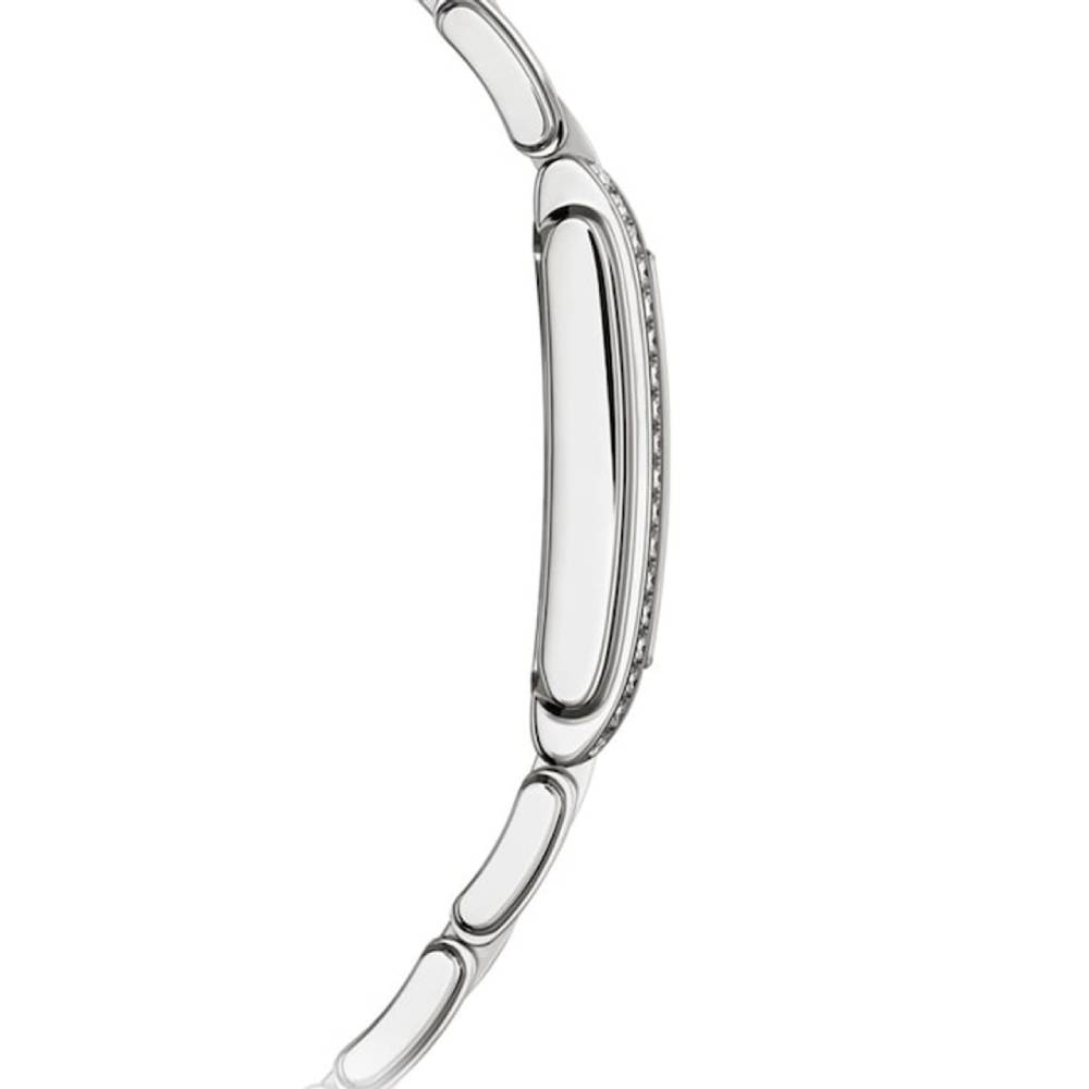 Patek Philippe Twenty 4 - 30mm Women's Watch - Ref: 4910/1200A-011 - Olive Green Dial, Diamond Case in Stainless Steel Bracelet