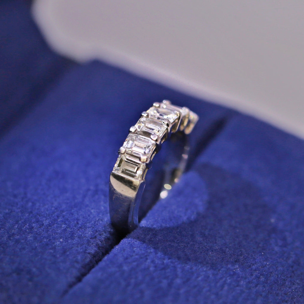 Platinum eternity ring with 2.00ct of TDW CST-0001