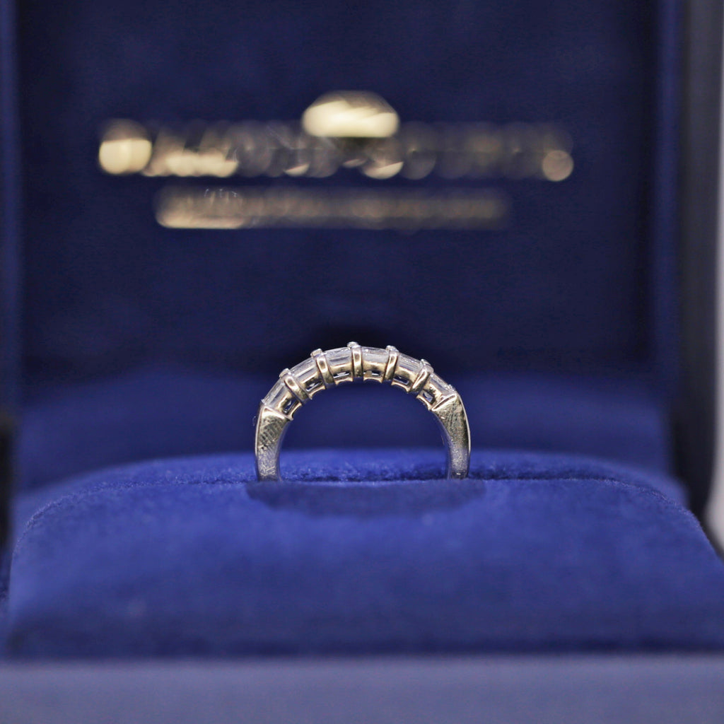 Platinum eternity ring with 2.00ct of TDW CST-0001