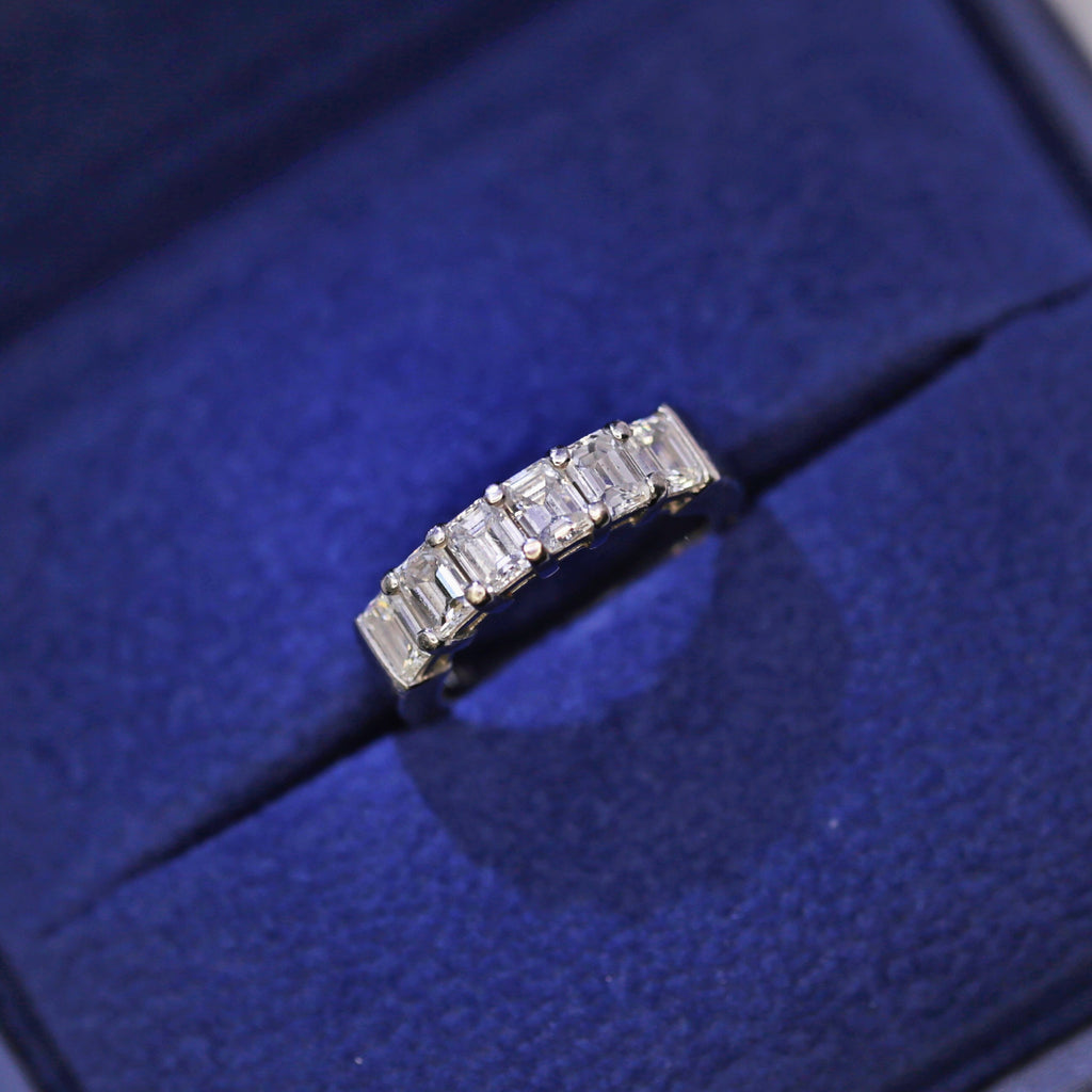 Platinum eternity ring with 2.00ct of TDW CST-0001