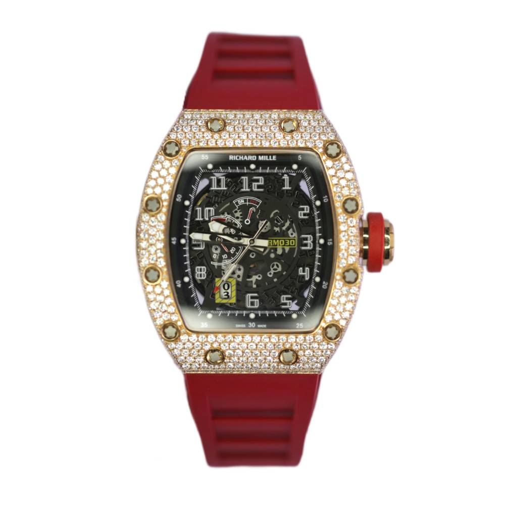 Custom Made RICHARD MILLE, Red Rubber RM-030