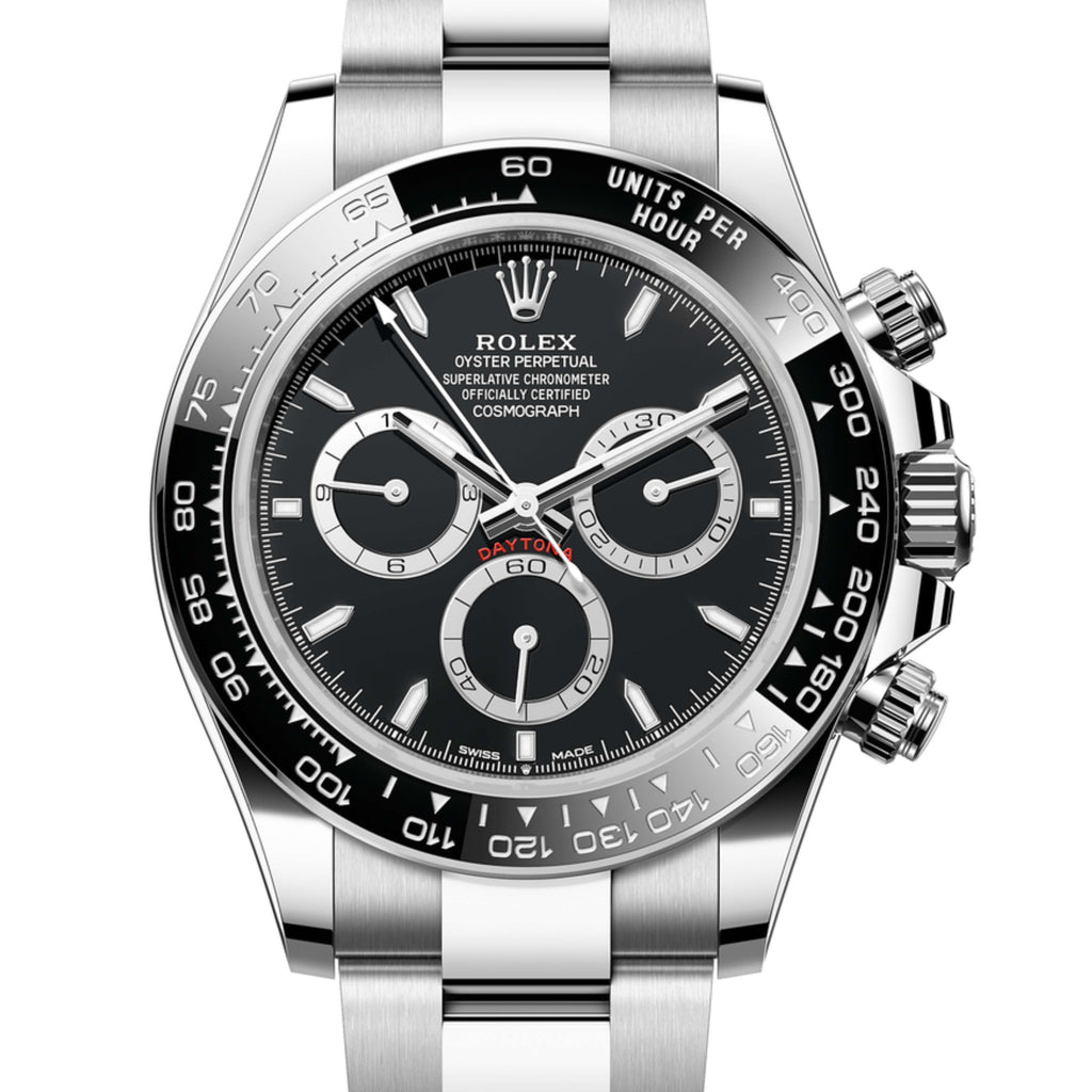 2024 RELEASE Rolex Cosmograph Daytona 40 mm | Stainless Steel Oyster bracelet | Black dial | Men's Watch 126500LN