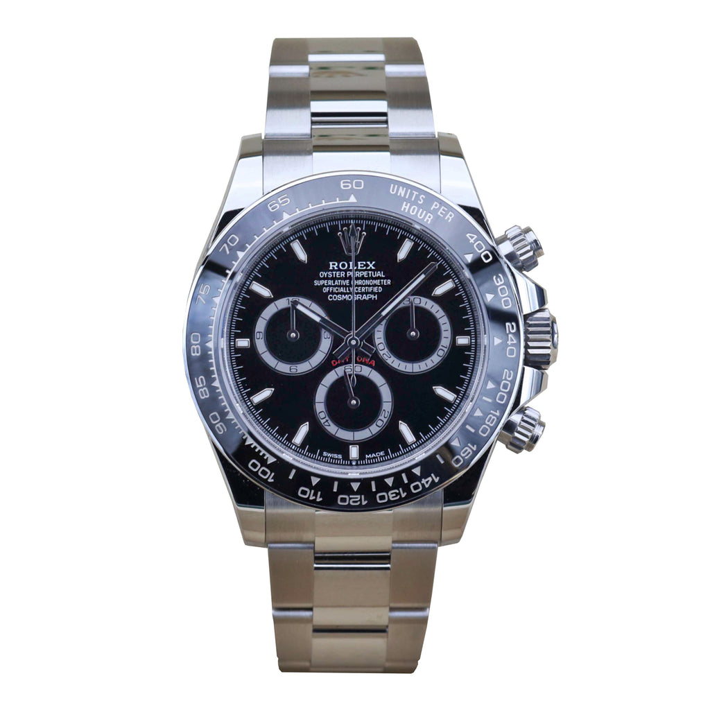 2024 RELEASE Rolex Cosmograph Daytona 40 mm | Stainless Steel Oyster bracelet | Black dial | Men's Watch 126500LN