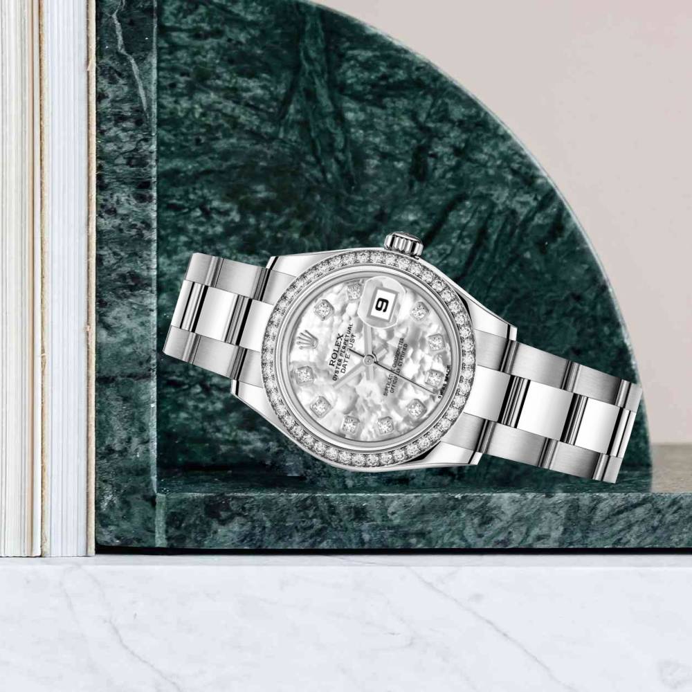 Rolex Datejust 26mm - Ref: 179384 gcdo - White Dial, Stainless Steel Oyster Bracelet Women's Watch