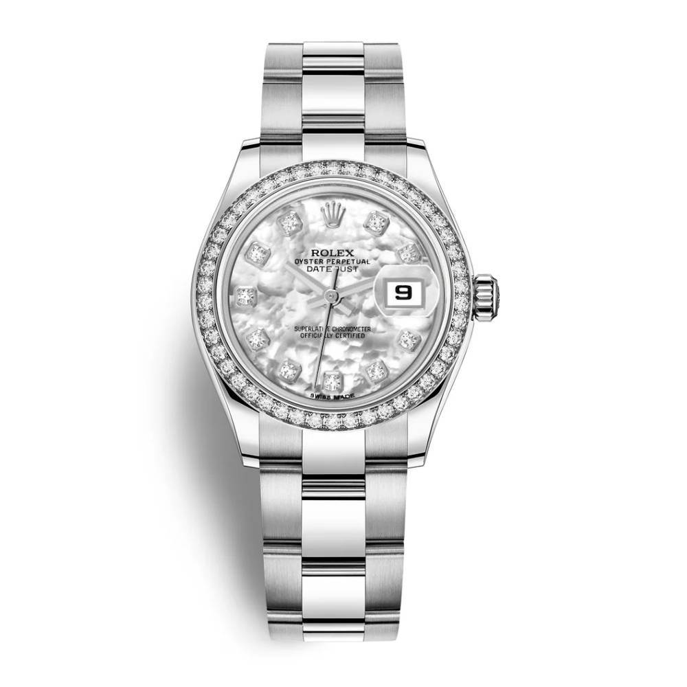 Rolex Datejust 26mm - Ref: 179384 gcdo - White Dial, Stainless Steel Oyster Bracelet Women's Watch