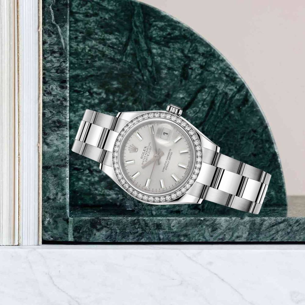 Rolex Datejust 26mm - Ref: 179384 sio - Silver Dial, Stainless Steel Oyster Bracelet Women's Watch