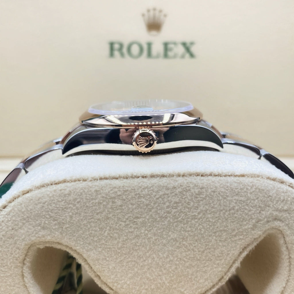 Rolex Datejust 31mm - Ref: 278241-0001 - White Roman Dial, Two Tone Stainless Steel & 18K Rose Gold Oyster Bracelet Women's Watch