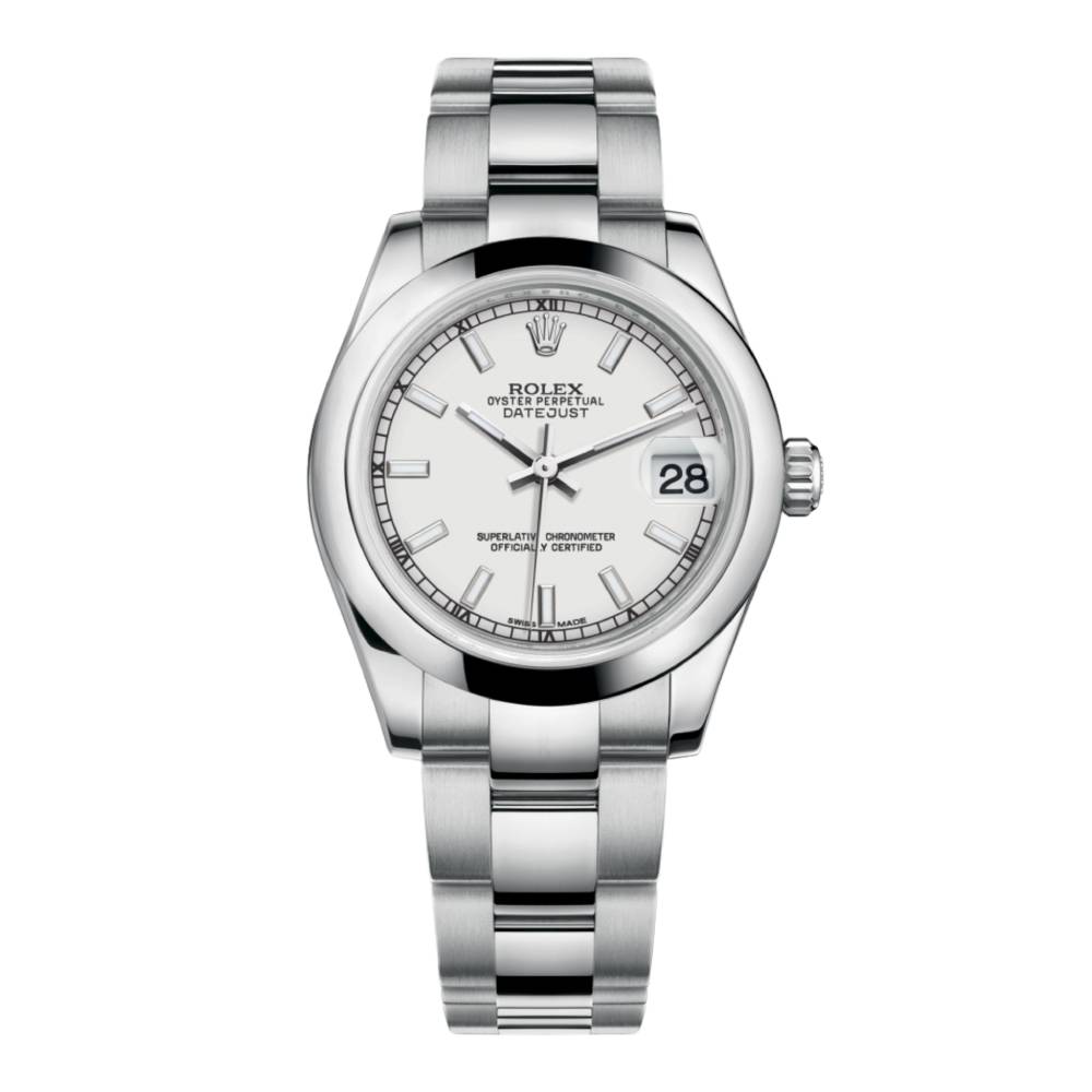 Rolex Datejust 31mm - Ref: 178240-0022 - Silver Dial, Stainless Steel Oyster Bracelet Women's Watch