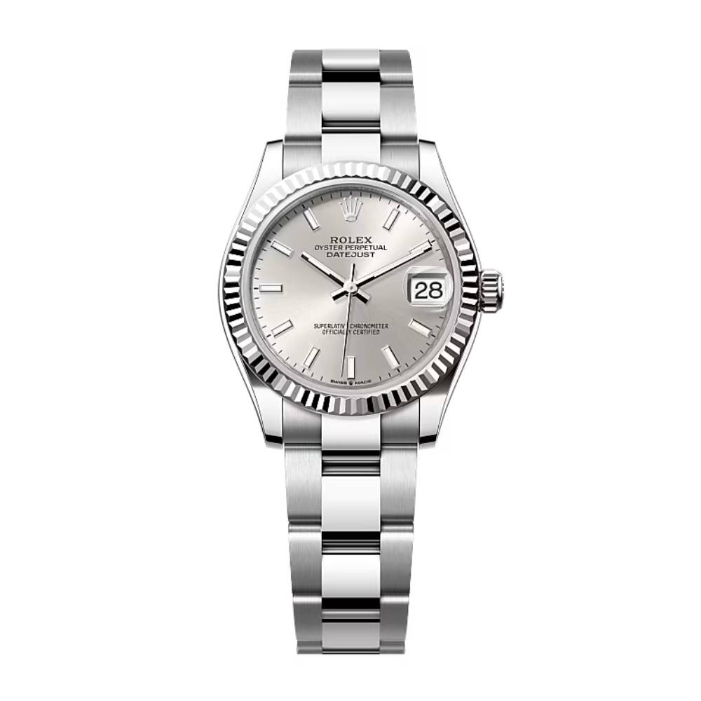 Rolex Datejust 31mm - Ref: 278274-0011 - Silver Stick Dial, Stainless Steel Oyster Bracelet Women's Watch