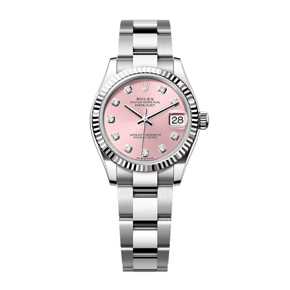 Rolex Datejust 31mm - Ref: 278274-0031 - Pink Diamond Dial, Stainless Steel Oyster Bracelet Women's Watch