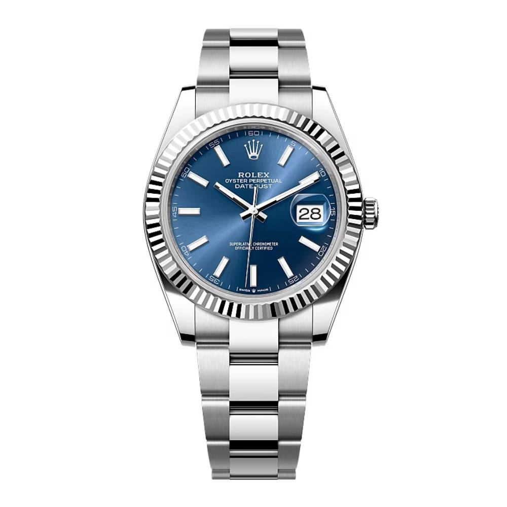 Rolex Datejust 41mm - Ref: 126334-0001 - Blue Dial, Stainless Steel Oyster Bracelet Men's Watch