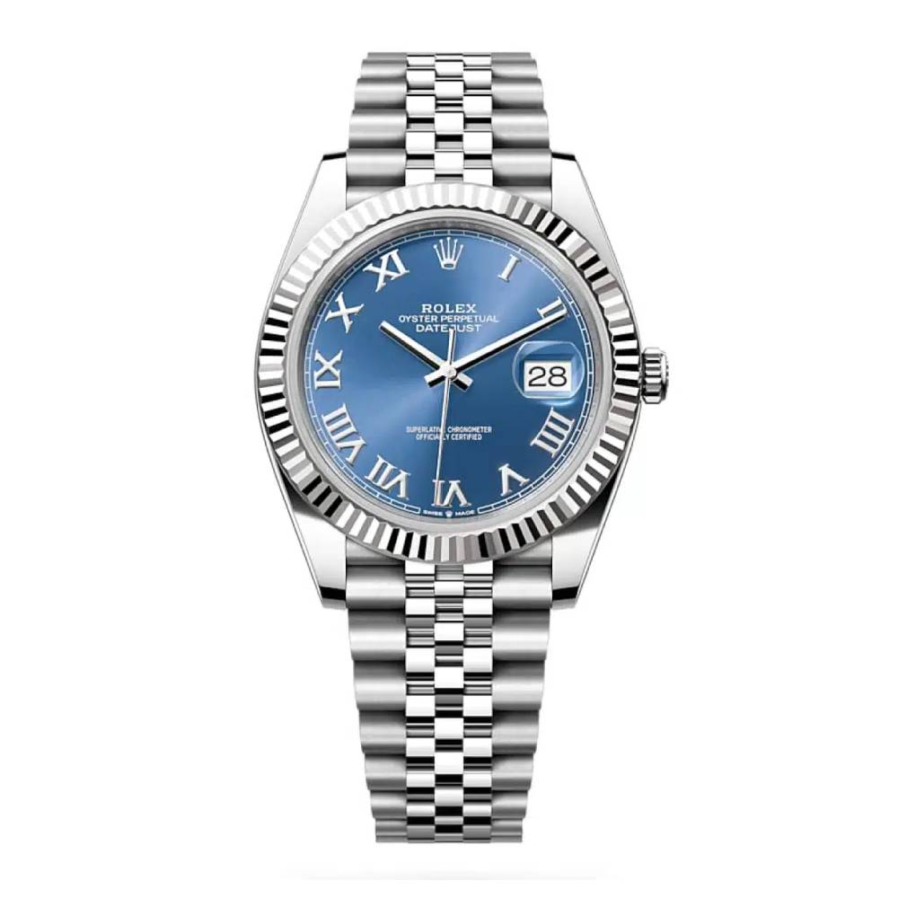 Rolex Datejust 41mm - Ref: 126334-0026 - Blue Dial, Stainless Steel Jubilee Bracelet Men's Watch