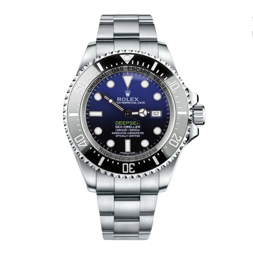 Rolex Deepsea / Sea Dweller 44mm - Ref: 116660dbl - Blue Dial, Stainless Steel Oyster Bracelet Watch