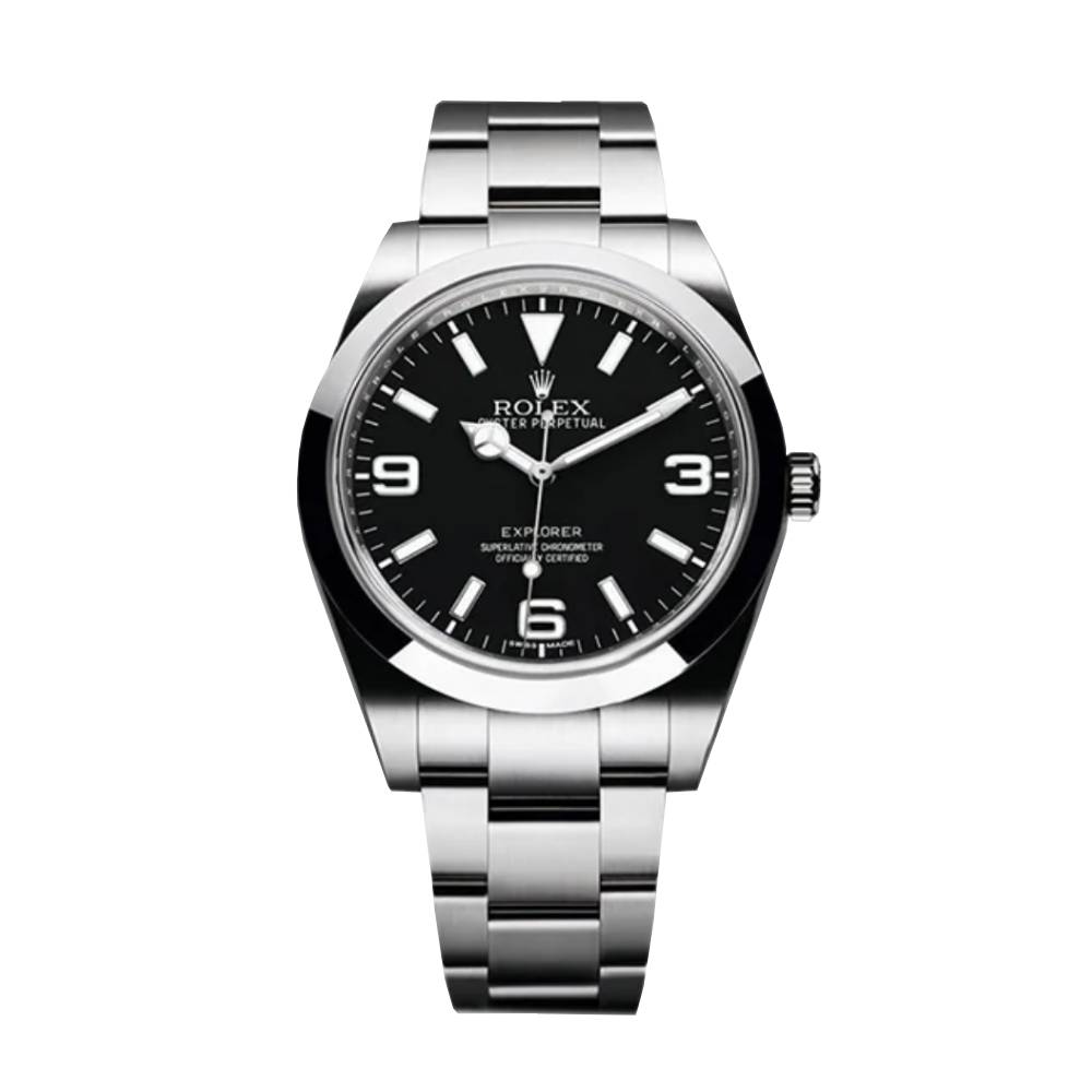 Rolex-Explorer-39mm-Ref-214270-0003-Black-Index-Arabic-Numerals-Dial-Stainless-Steel-Oyster-Bracelet-Watch-1