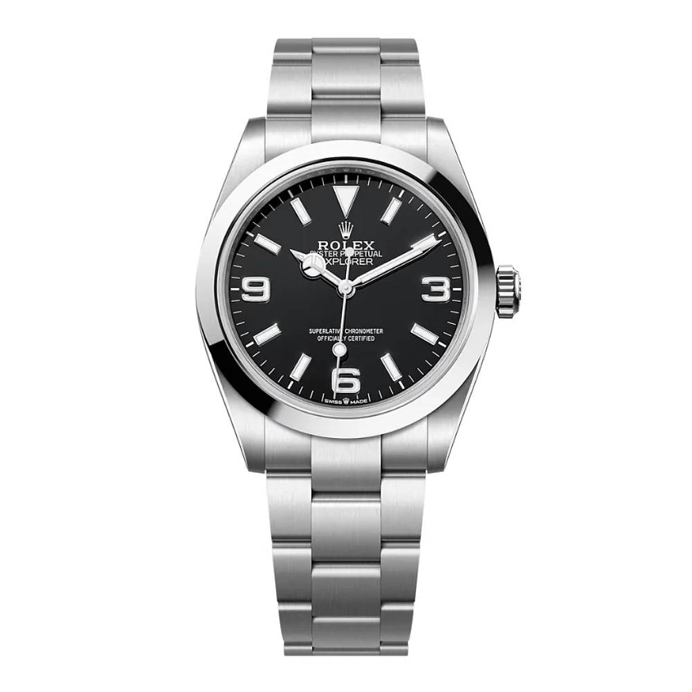 Rolex Explorer 40mm - Ref: 224270 - Black Index & Arabic Numerals Dial, Stainless Steel Oyster Bracelet Watch