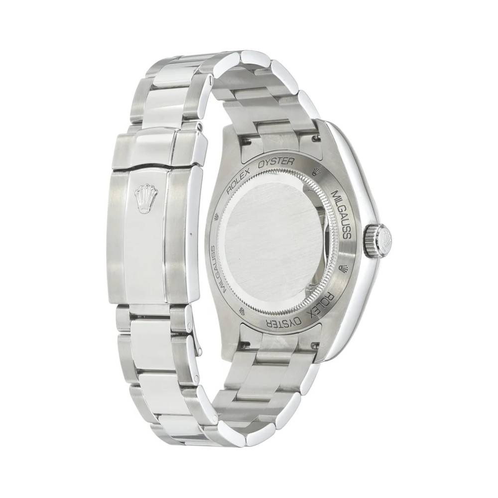 Rolex Milgauss 40mm - Ref: 116400 - White Dial, Stainless Steel Oyster Bracelet Watch