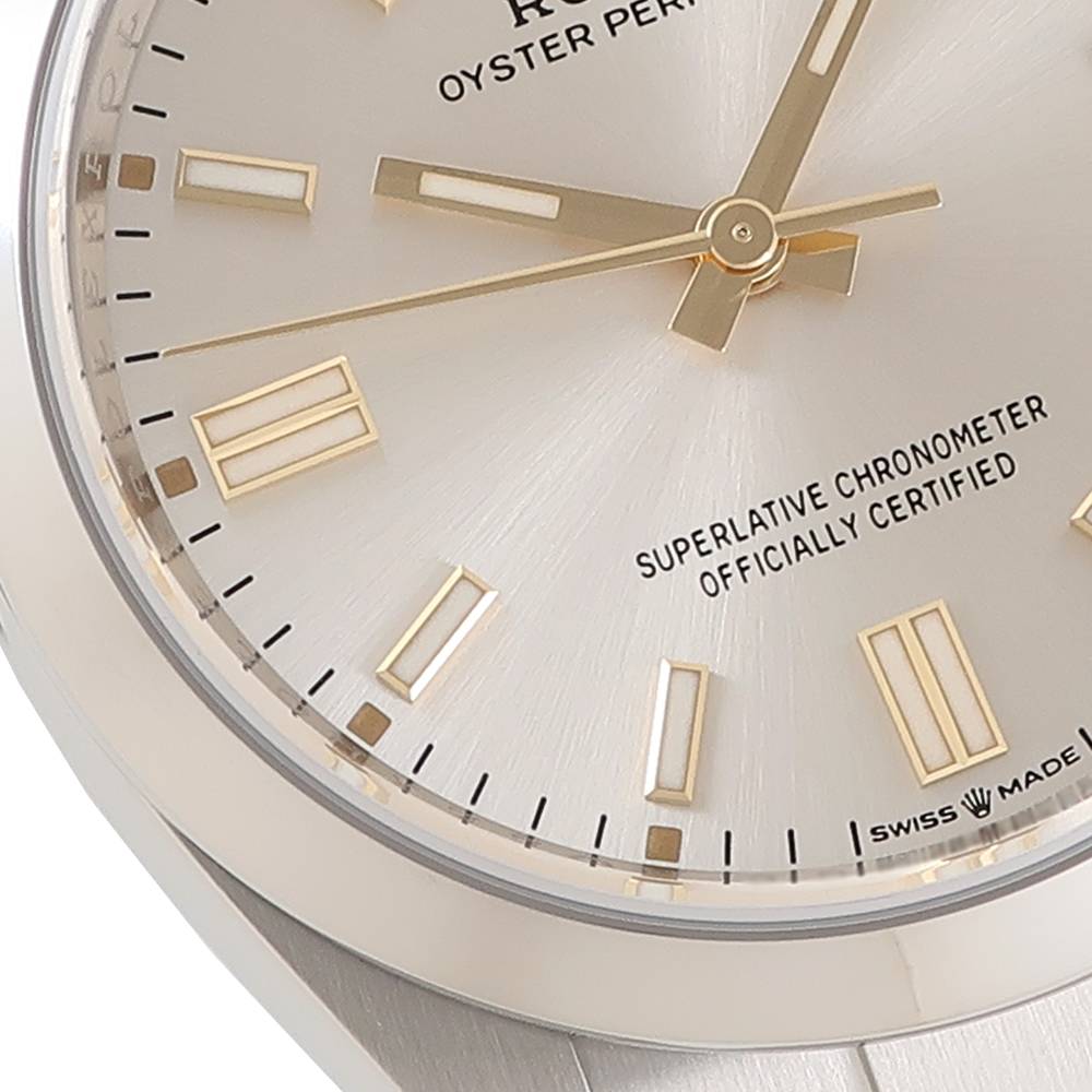 Rolex Oyster Perpetual 36mm - Ref: 126000-0001 - Silver Stick Dial, Stainless Steel Oyster Bracelet Watch