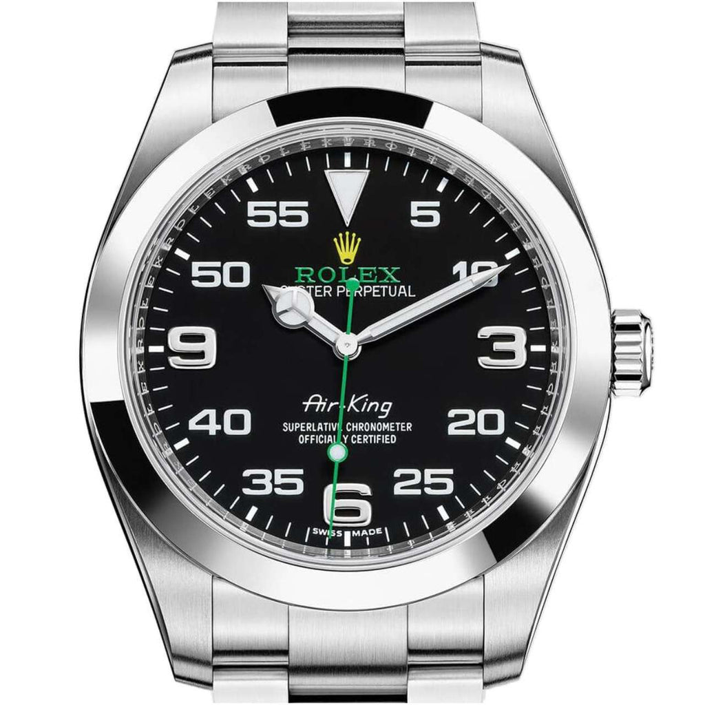 Rolex, Oyster Perpetual Air-King Black Dial Men's Watch 116900-0001