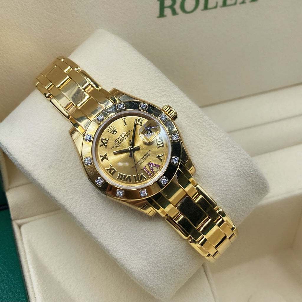 Rolex Pearlmaster Womens Watch 80318-0163