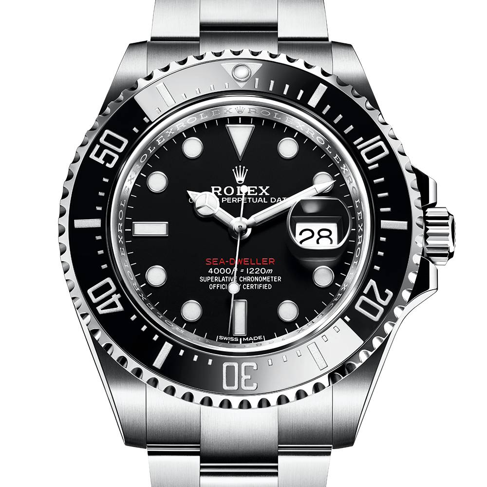 Rolex Sea Dweller 43mm - Ref: 126600-0001 - Black Dial, Stainless Steel Oyster Bracelet Watch