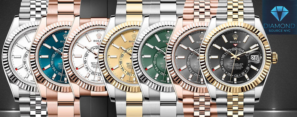 Vintage Rolex Sky-Dweller watch