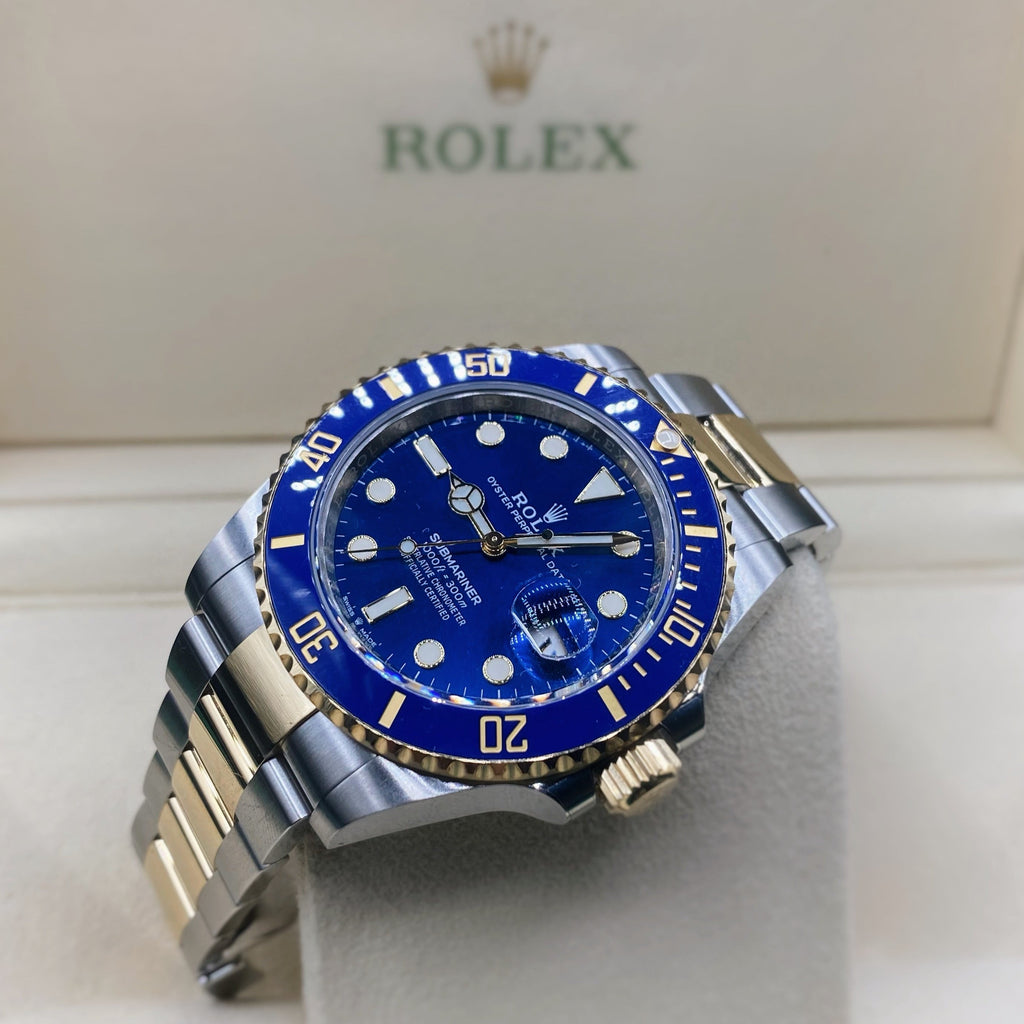 Rolex Submariner 41mm - Ref: 126613lb-0002 - Blue Dial, Two Tone Stainless Steel & 18K Yellow Gold Oyster Bracelet Watch