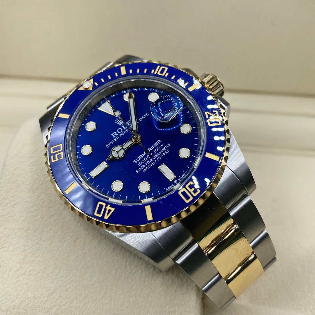 Rolex Submariner 41mm - Ref: 126613lb-0002 - Blue Dial, Two Tone Stainless Steel & 18K Yellow Gold Oyster Bracelet Watch