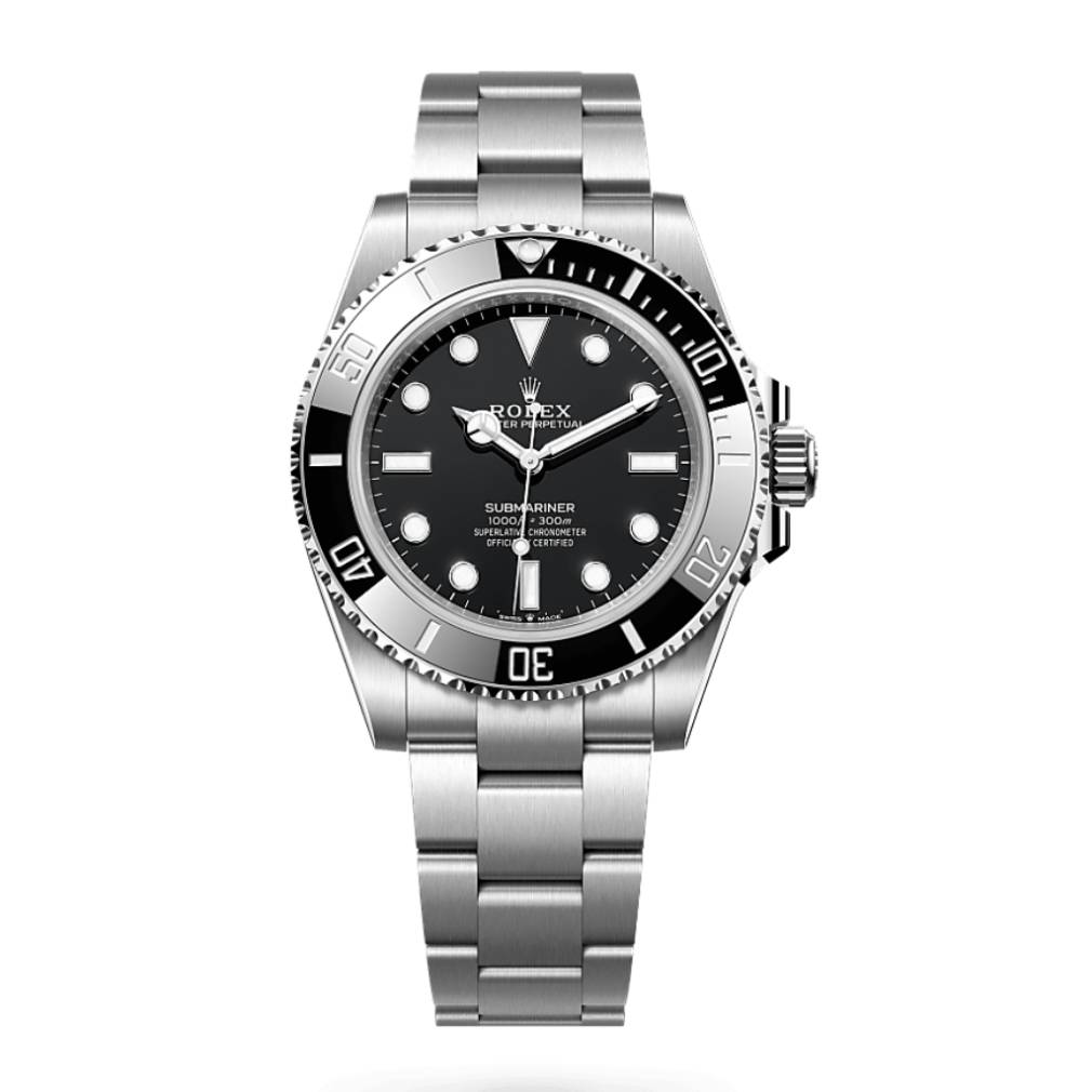 Rolex Submariner 41 mm | Stainless Steel Oyster bracelet | Black dial Black bezel | Men's Watch 126610ln-0001