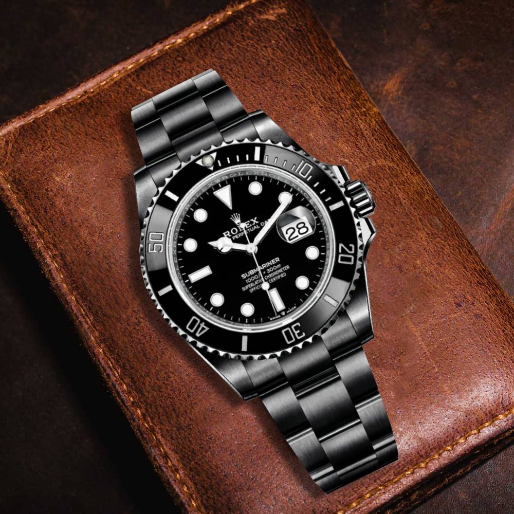 Rolex Submariner Date 41mm | PVD Stainless steel bracelet | Black dial | Men's Watch 126610ln-0001-pvd