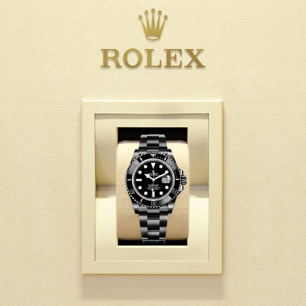 Rolex Submariner Date 41mm | PVD Stainless steel bracelet | Black dial | Men's Watch 126610ln-0001-pvd