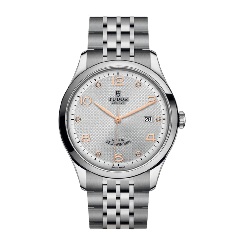 Tudor 1926 41mm | Stainless Steel bracelet | Silver Diamond-set dial | Men's Watch M91650-0003