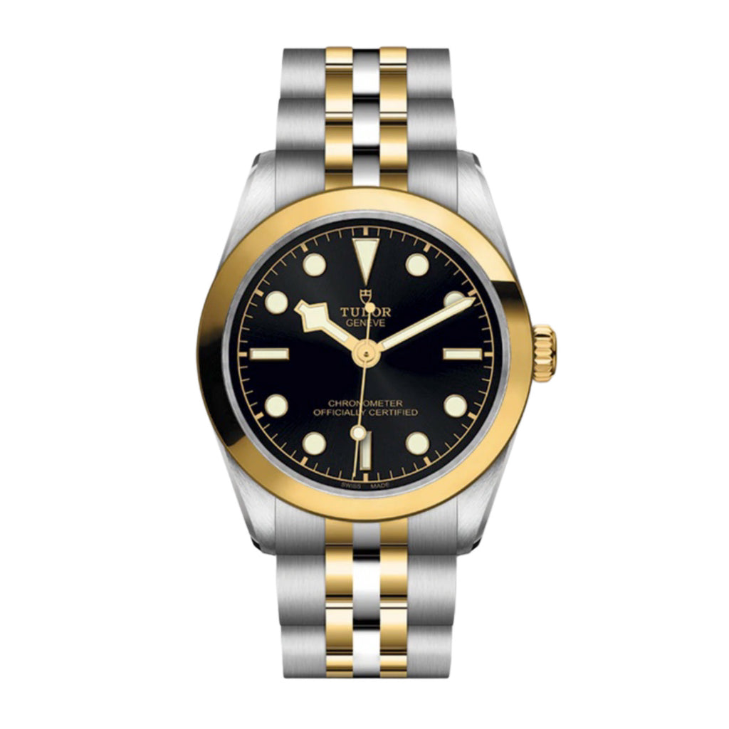 Tudor Black Bay 31 S&G | Steel and yellow gold bracelet | Black Dial | Unisex Watch ref. M79603-0001