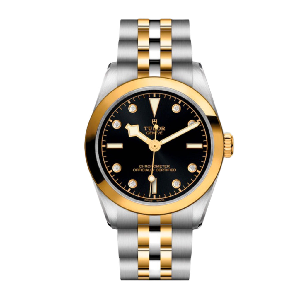 Tudor Black Bay 31 S&G | Steel and yellow gold bracelet | Black Dial | Unisex Watch ref. M79603-0006