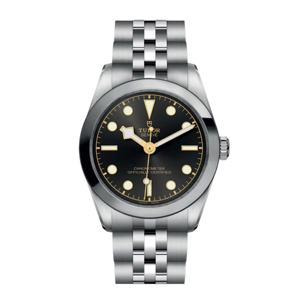 Tudor Black Bay 31mm | stainless steel bracelet | Black Dial | Unisex Watch ref. M79600-0001
