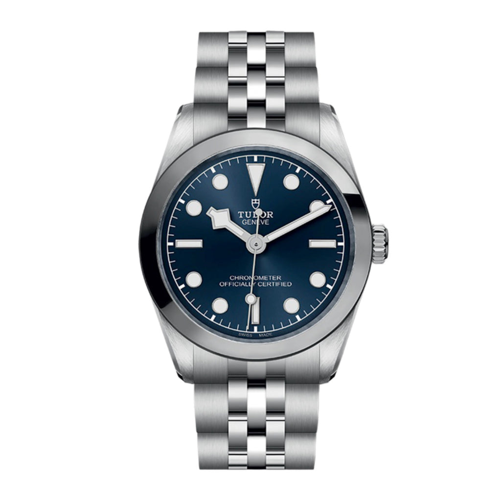 Tudor Black Bay 31mm | stainless steel bracelet | Blue Dial | Unisex Watch ref. M79600-0002