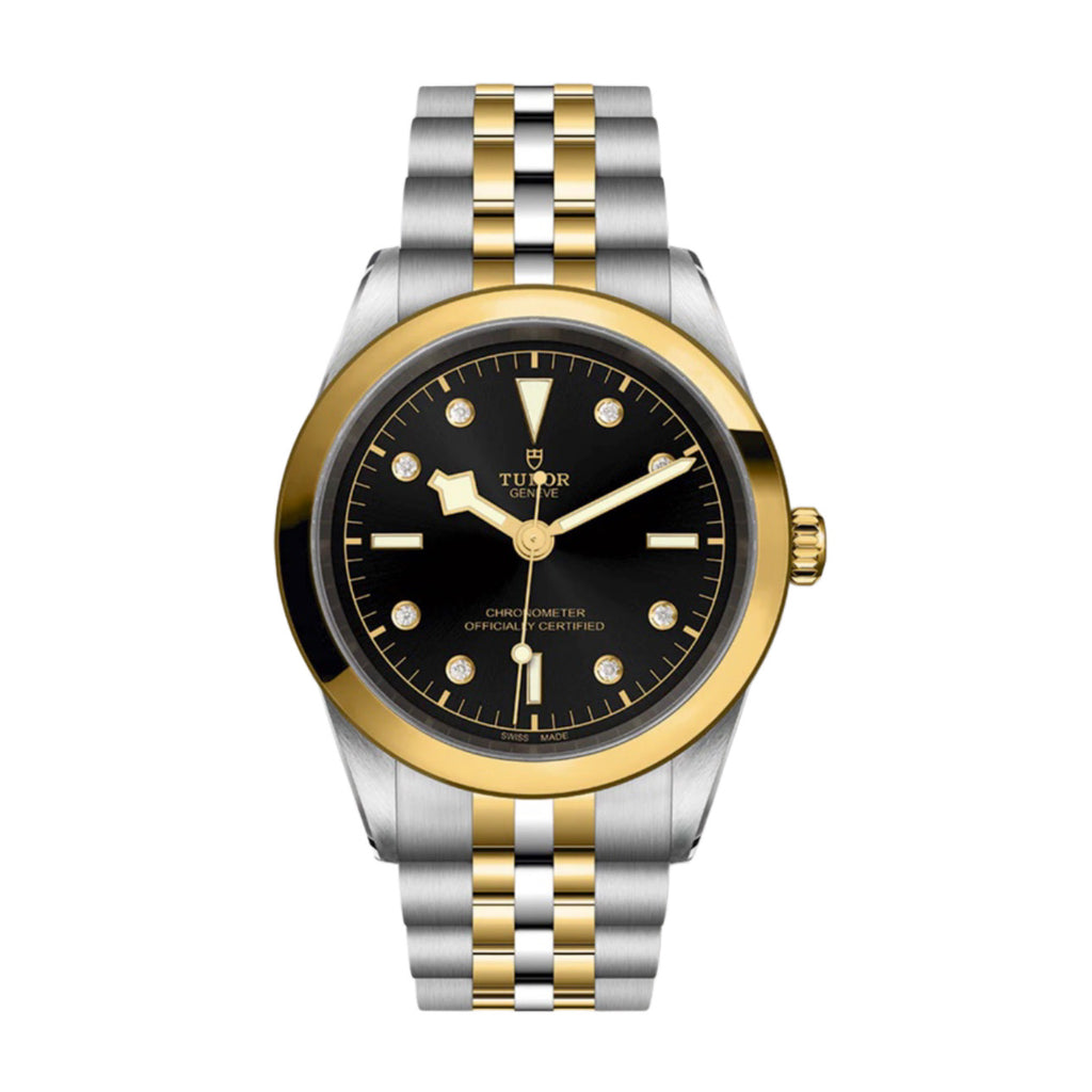 Tudor Black Bay 41 S&G | Steel and yellow gold bracelet | Black Diamond Dial | Men's Watch ref. M79683-0006