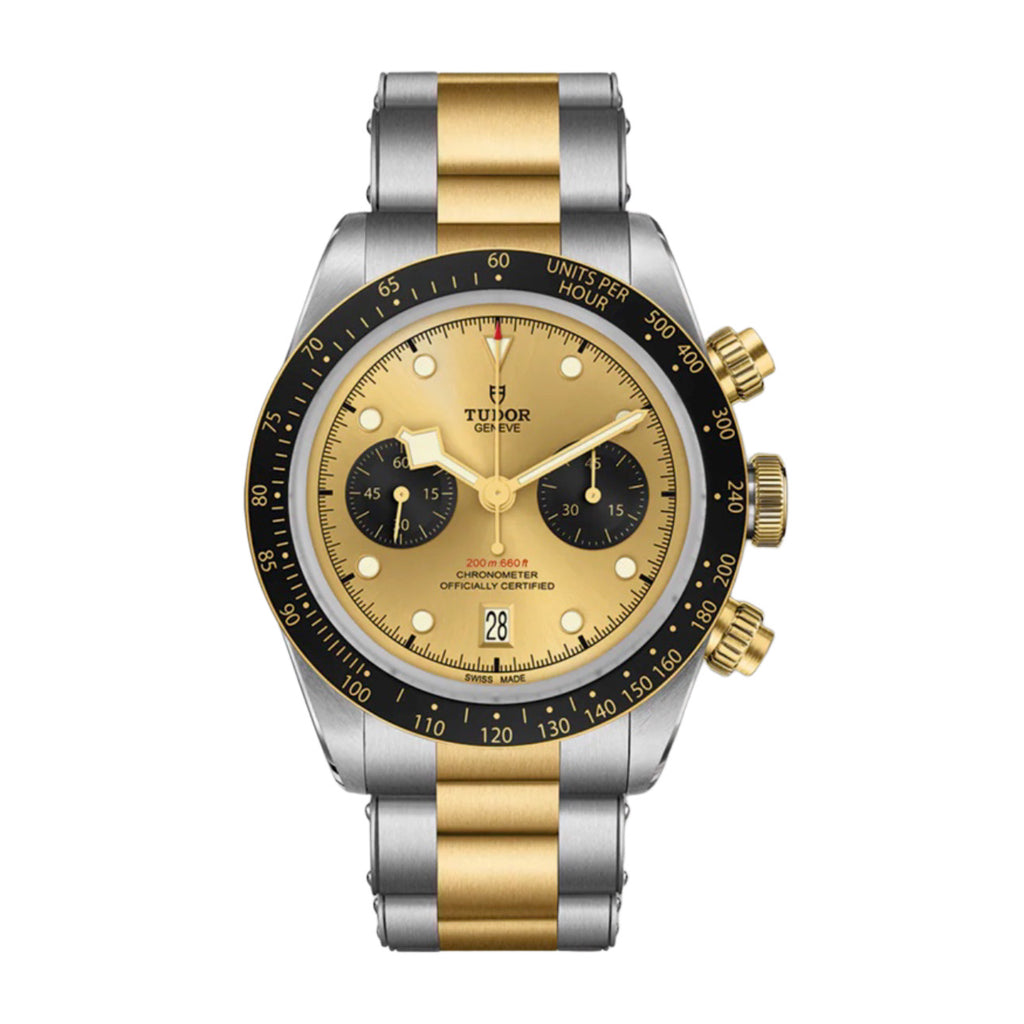 Tudor Black Bay Chrono S&G 41mm | Steel and yellow gold bracelet | Champagne Dial | Men's Watch ref. M79363N-0007