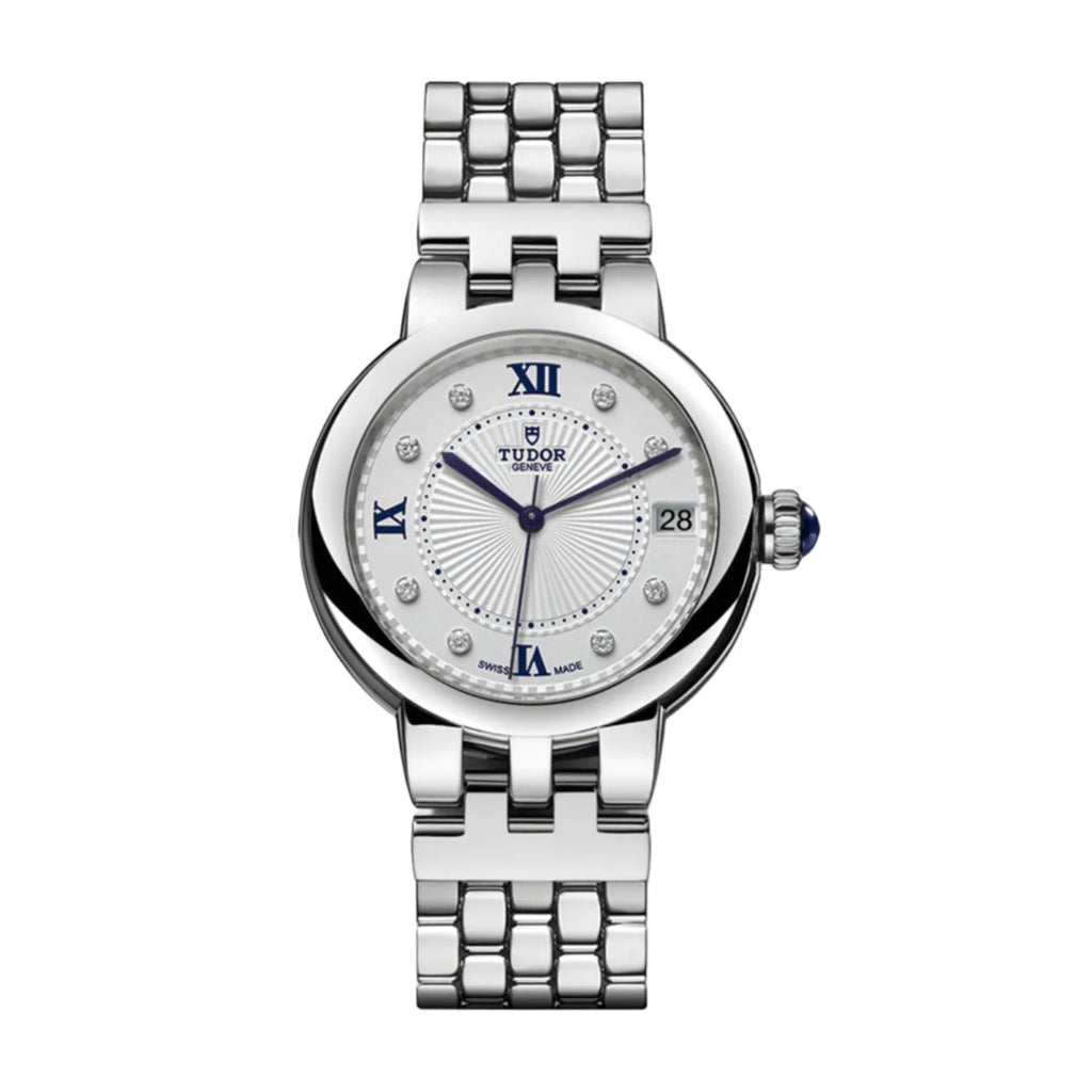 Tudor Clair De Rose 34mm | Stainless Steel bracelet | Opaline Diamond dial | Ladies Watch M35800-0004