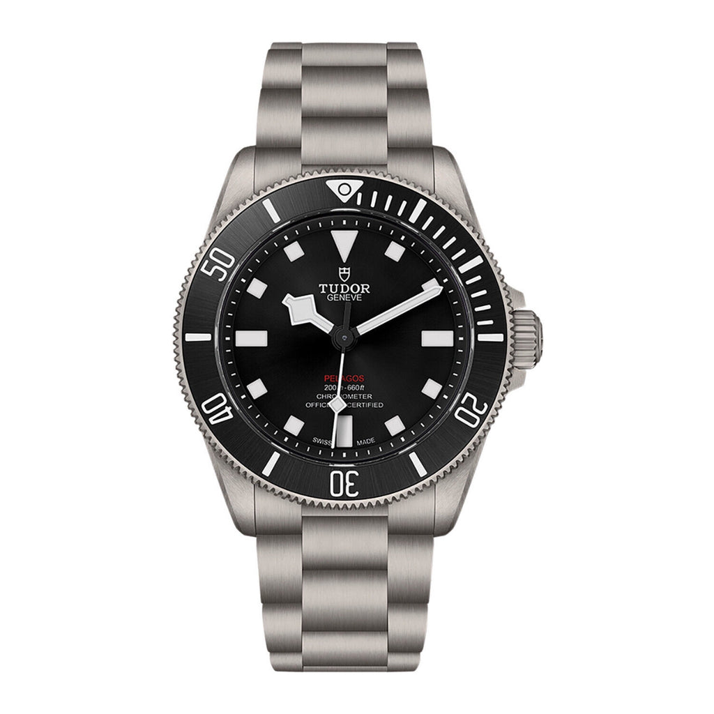 Tudor Pelagos 39mm | Titanium Bracelet | Black Dial | Titanium Case | Men's Watch ref. 25407N-0001