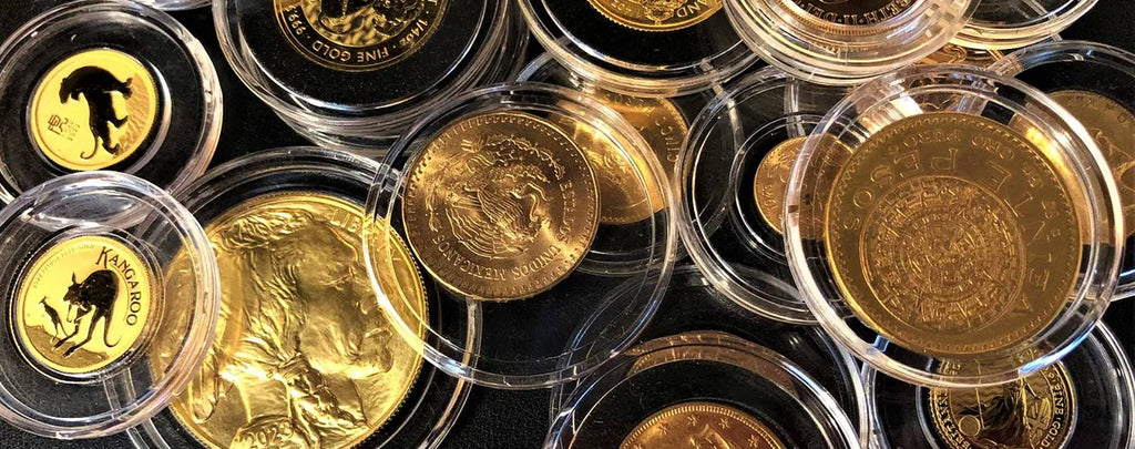 Fluctuating gold price chart in New York City