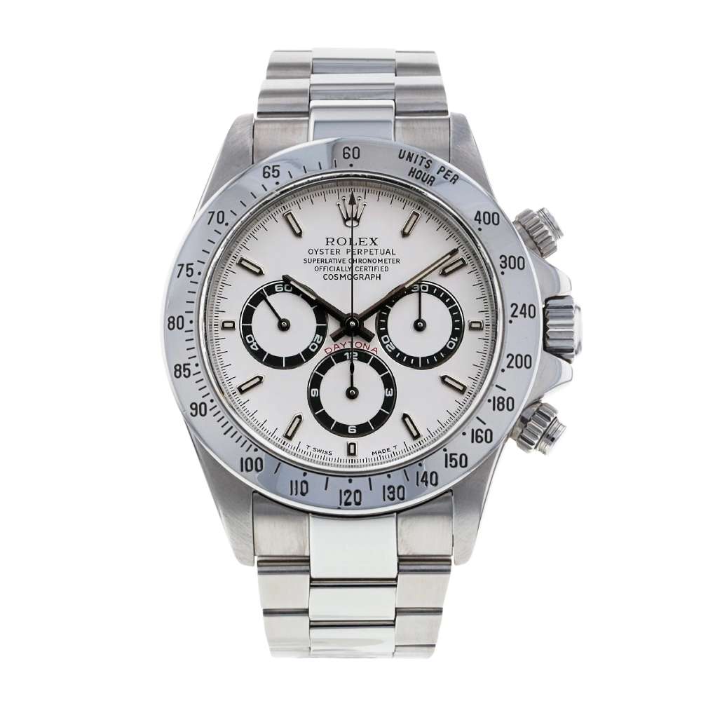 Rolex Daytona Zenith Cosmograph, 40mm, Stainless Steel, White dial, Watch 16520