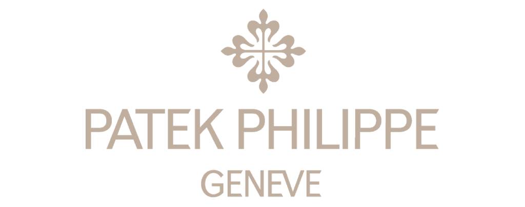 The iconic Patek Philippe logo, symbolizing the brand's heritage and craftsmanship.