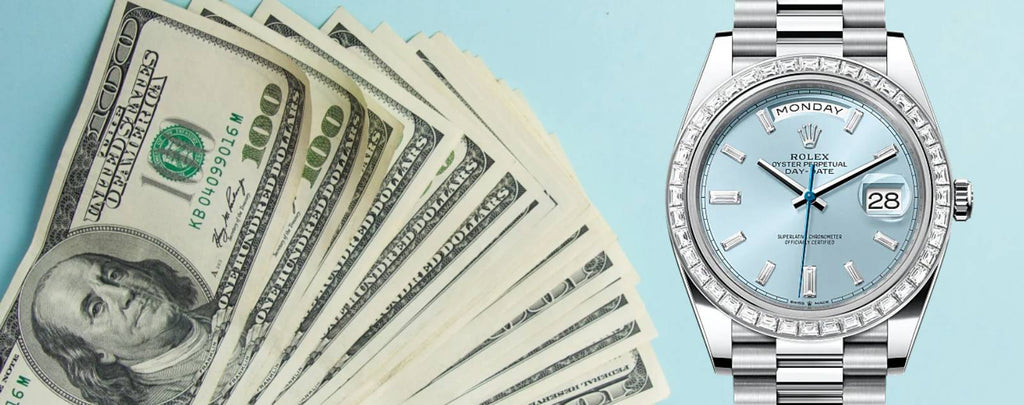 Risks and considerations of using valuable assets like jewelry and watches as collateral for a loan.