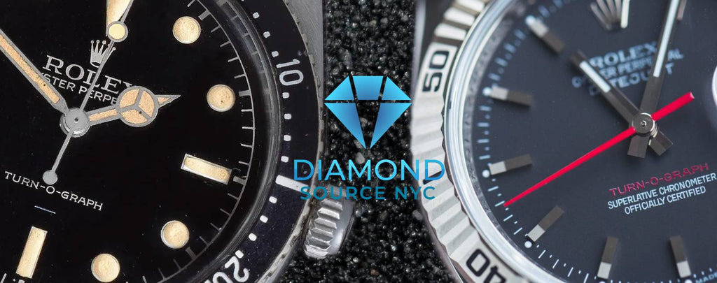 Comparison between Rolex Turn-O-Graph and Datejust Turn-O-Graph