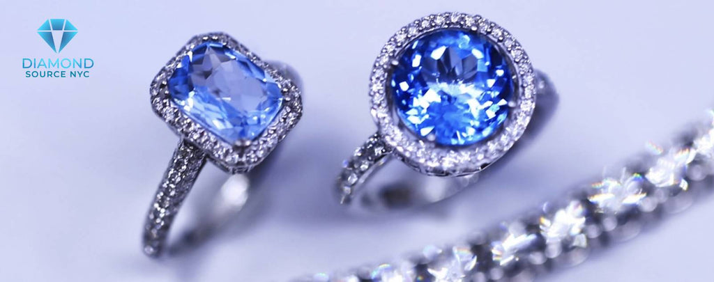 Inside view of a jewelry store in Manhattan, NYC.